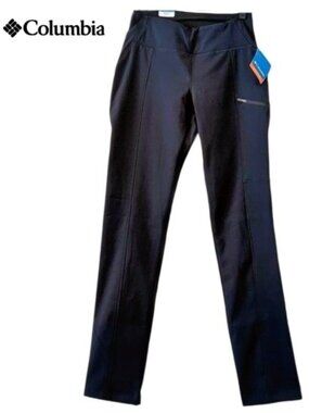 Columbia Women's Fleece Lined Active Fit Straight Leg Pants, Sz S, NWT